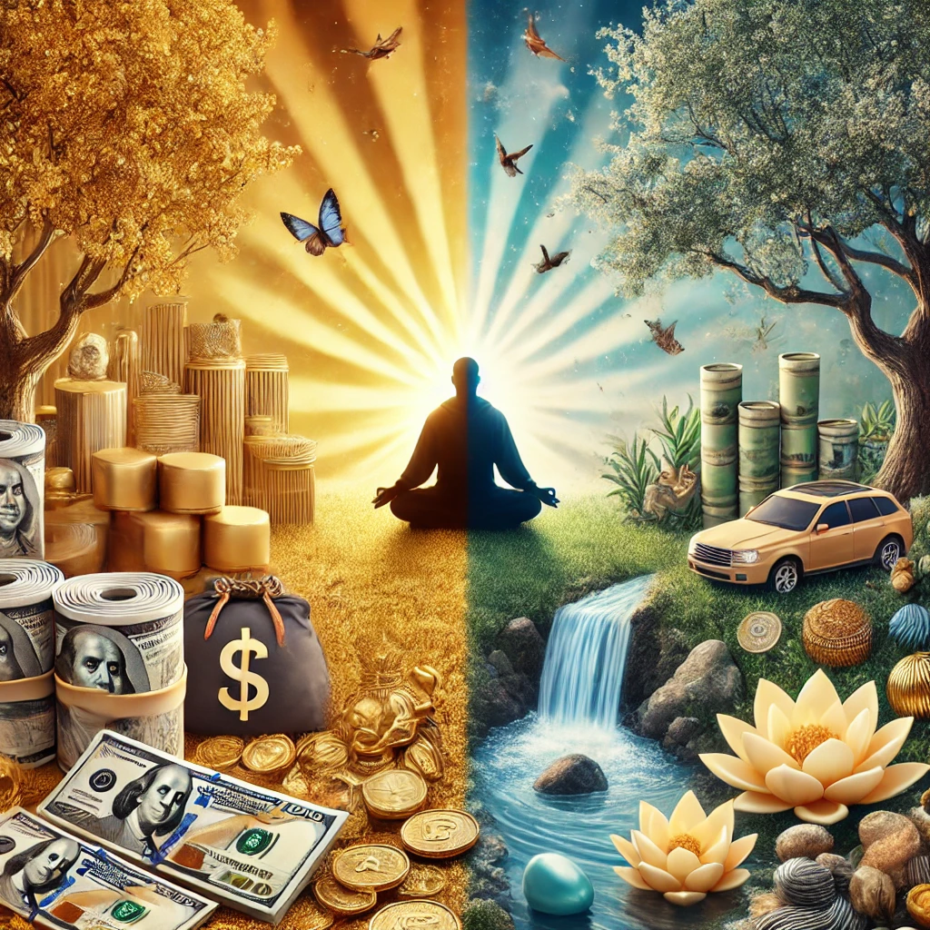 تعادل میان مادیات و معنویات: کلید زندگی متعادل و رسیدن به ثروت واقعی